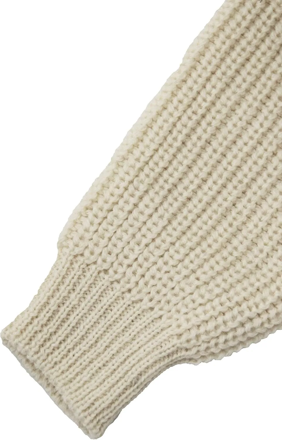 Aran Crafts Men's Irish Cable Knitted Rib Roll Neck Sweater (100% Pure New Wool)