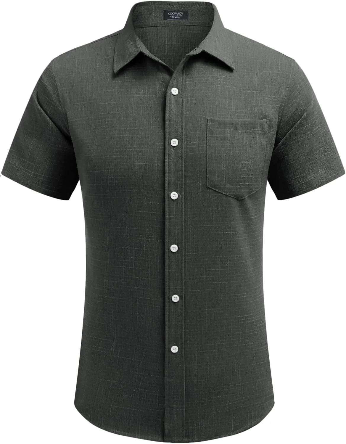 COOFANDY Men's Summer Beach Hawaiian Tropical Shirt Casual Short Sleeve Shirt