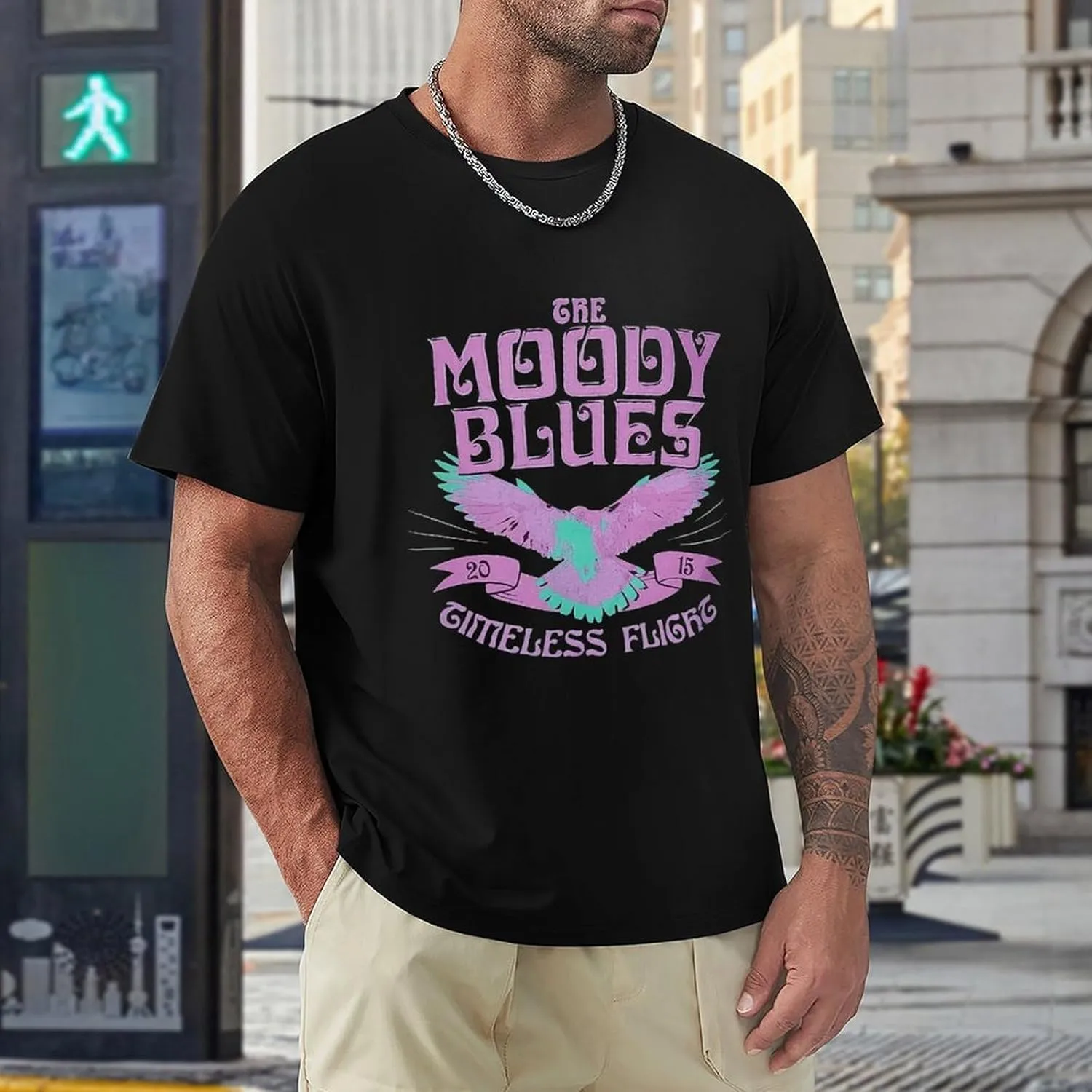 Mens T Shirt Cotton Graphic Crew Neck Short Sleeve Top Tee Fashion Shirts,Gift for Fan