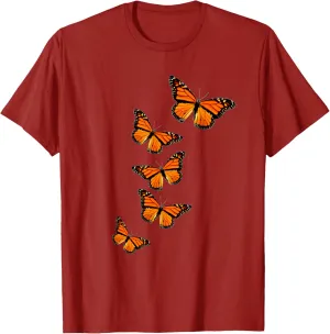Monarch Butterflies Inspirational Nature Lovers T-Shirt