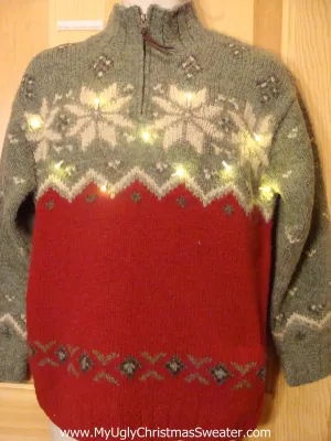 Need to Buy Christmas Sweaters? Vintage Light Up Ralph Lauren Nordic Sweater