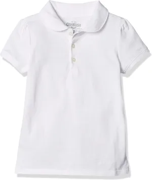 OSHKOSH B'GOSH Girls' Short-Sleeve Uniform Polo