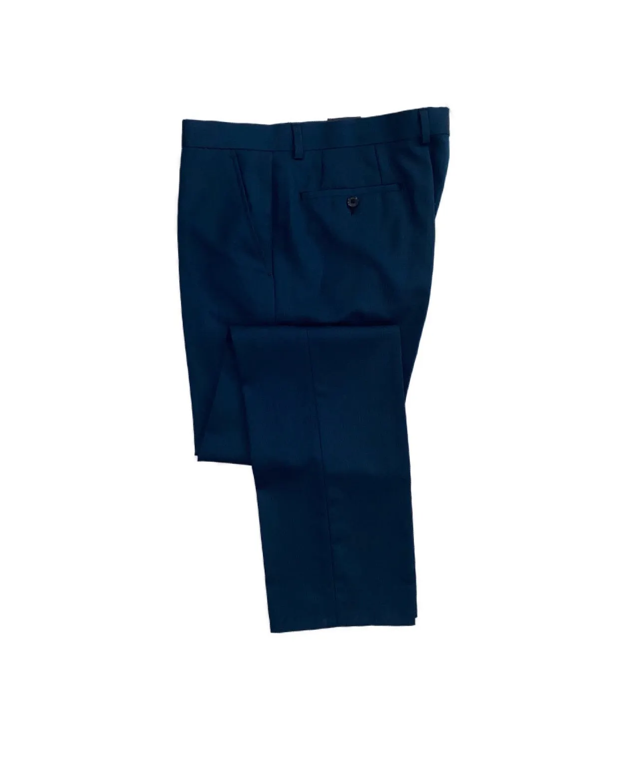REMUS Petrol Blue Fine Herringbone 2 Piece Suit