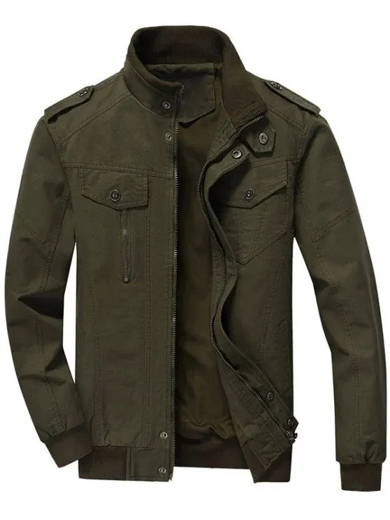Stunning Mens Zip Up Jacket