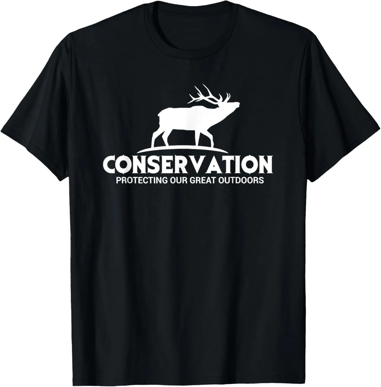 Wildlife Outdoors Elk Tee - Conservation T-Shirt T-Shirt