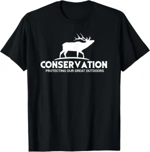 Wildlife Outdoors Elk Tee - Conservation T-Shirt T-Shirt